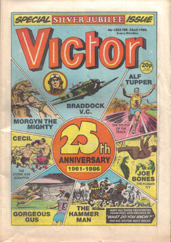 The Victor'"`UNIQ--nowiki-00000000-QINU`"'s 25th anniversary issue, 1986