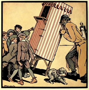 Illustration from Compton Mackenzie's Kensington Rhymes, 1912