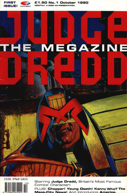 Judge Dredd Megazine 1