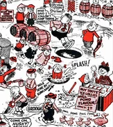 "When the Bell Rings", The Beano, 1954