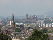 Glasgow from Queens Park