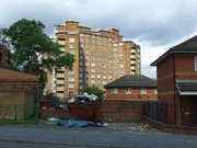 South Tower of the Duddeston Manor Estate, Nechells Green, Aston.