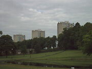 Millarston Court is on the right