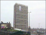 Clyde Tower - about to be demolished.