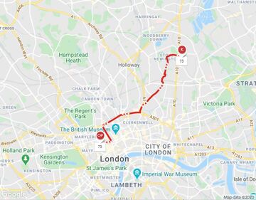 73 Bus Route Timetable London Buses Route 73 | Uk Transport Wiki | Fandom