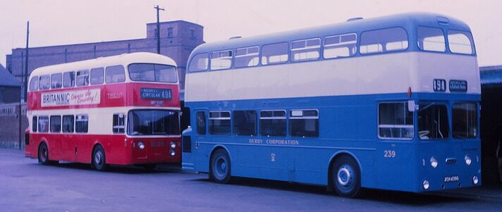 DC & Trent Blagreaves La 49A bus station 1969