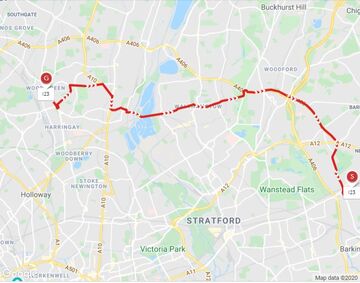 Bus 123 Route Map London Buses Route 123 | Uk Transport Wiki | Fandom