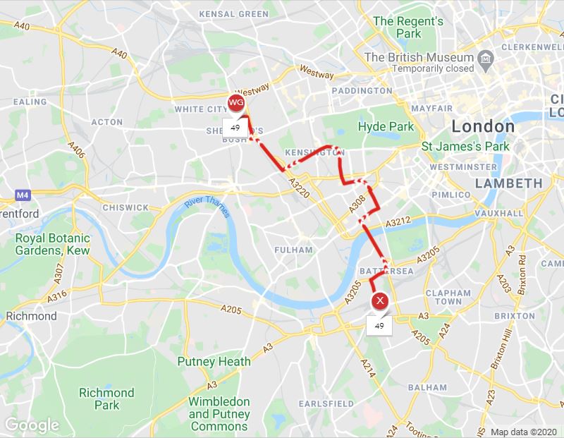 Bus 440 Route Map London Buses Route 49 | Uk Transport Wiki | Fandom