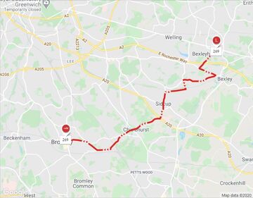 269 Bus Route Timetable London Buses Route 269 | Uk Transport Wiki | Fandom