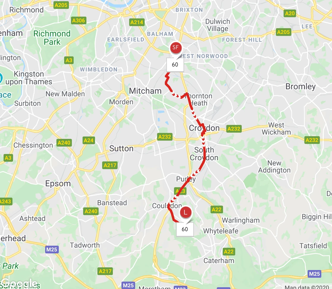 London Buses Route 60 Uk Transport Wiki Fandom