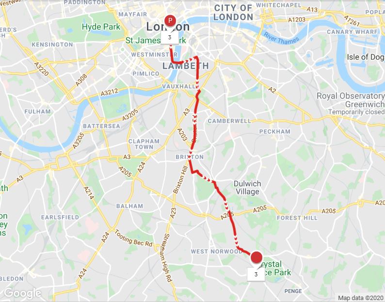 Bus 3 Route Map London Buses Route 3 | Uk Transport Wiki | Fandom