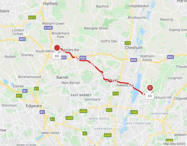 Bus 315 Route Map London Buses Route 313 | Uk Transport Wiki | Fandom