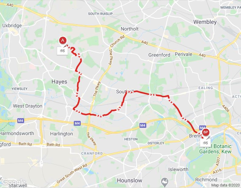 Bus 195 Route Map London Buses Route 195 | Uk Transport Wiki | Fandom