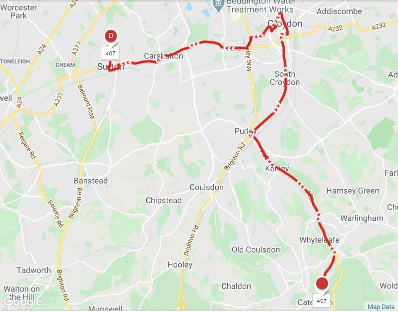 407 Bus Route Map London Buses Route 407 | Uk Transport Wiki | Fandom