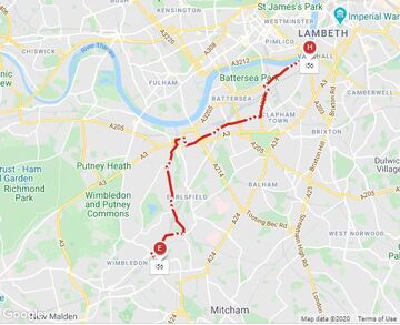 B8 Bus Route Map London Buses Route 156 | Uk Transport Wiki | Fandom