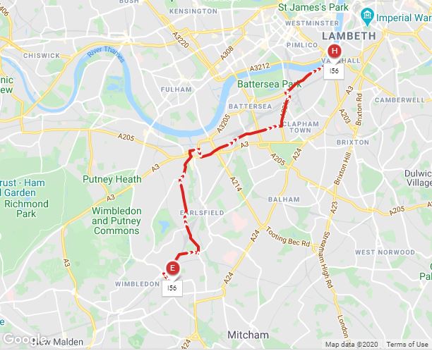 156 Bus Route Map London Buses Route 156 | Uk Transport Wiki | Fandom