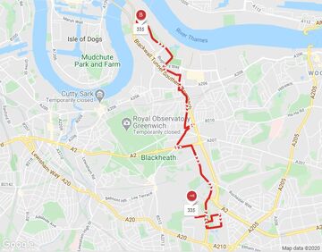 335 Bus Route Timetable London Buses Route 335 | Uk Transport Wiki | Fandom