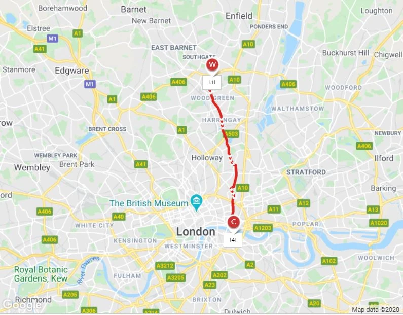 Bus 141 Route Map London Buses Route 141 | Uk Transport Wiki | Fandom