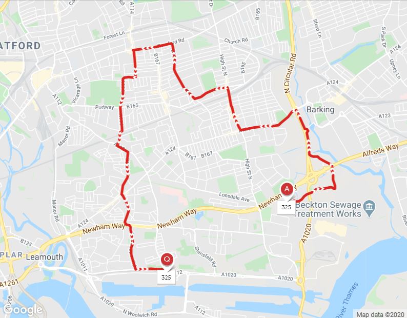 Bus 325 Route Map London Buses Route 325 | Uk Transport Wiki | Fandom