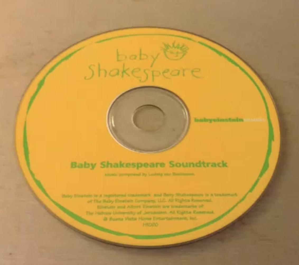 Baby Shakespeare Soundtrack CD | Ultimate Baby Einstein Wiki