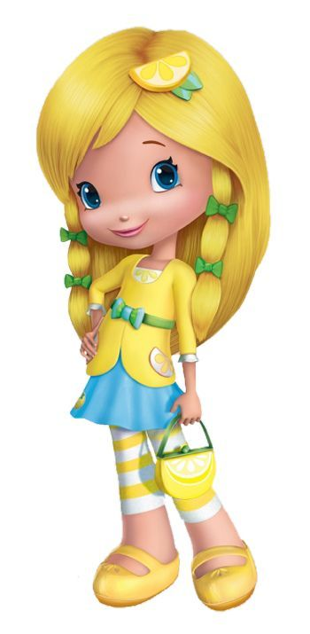 Lemon girl from strawberry shortcake top