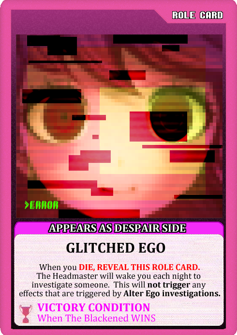 Alter Ego, Ultimate Dangan Werewolf Wiki