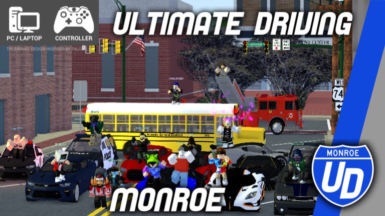 Ud Monroe Ultimate Driving Roblox Wikia Fandom - controllers ultimate driving westover islands roblox