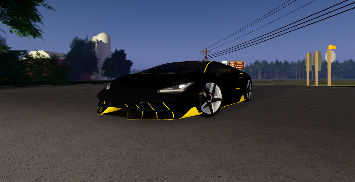 Buying the LAMBORGHINI CENTENARIO in ROBLOX DRIVING SIMULATOR