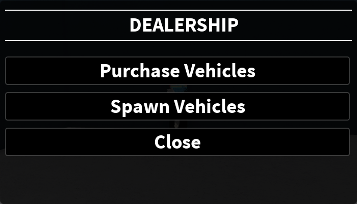 Vehicle Spawner Gui Ultimate Driving Universe Wikia Fandom - roblox ultimate driving gui