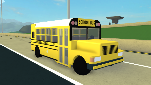 School Bus Short Ultimate Driving Roblox Wikia Fandom - roblox school buses
