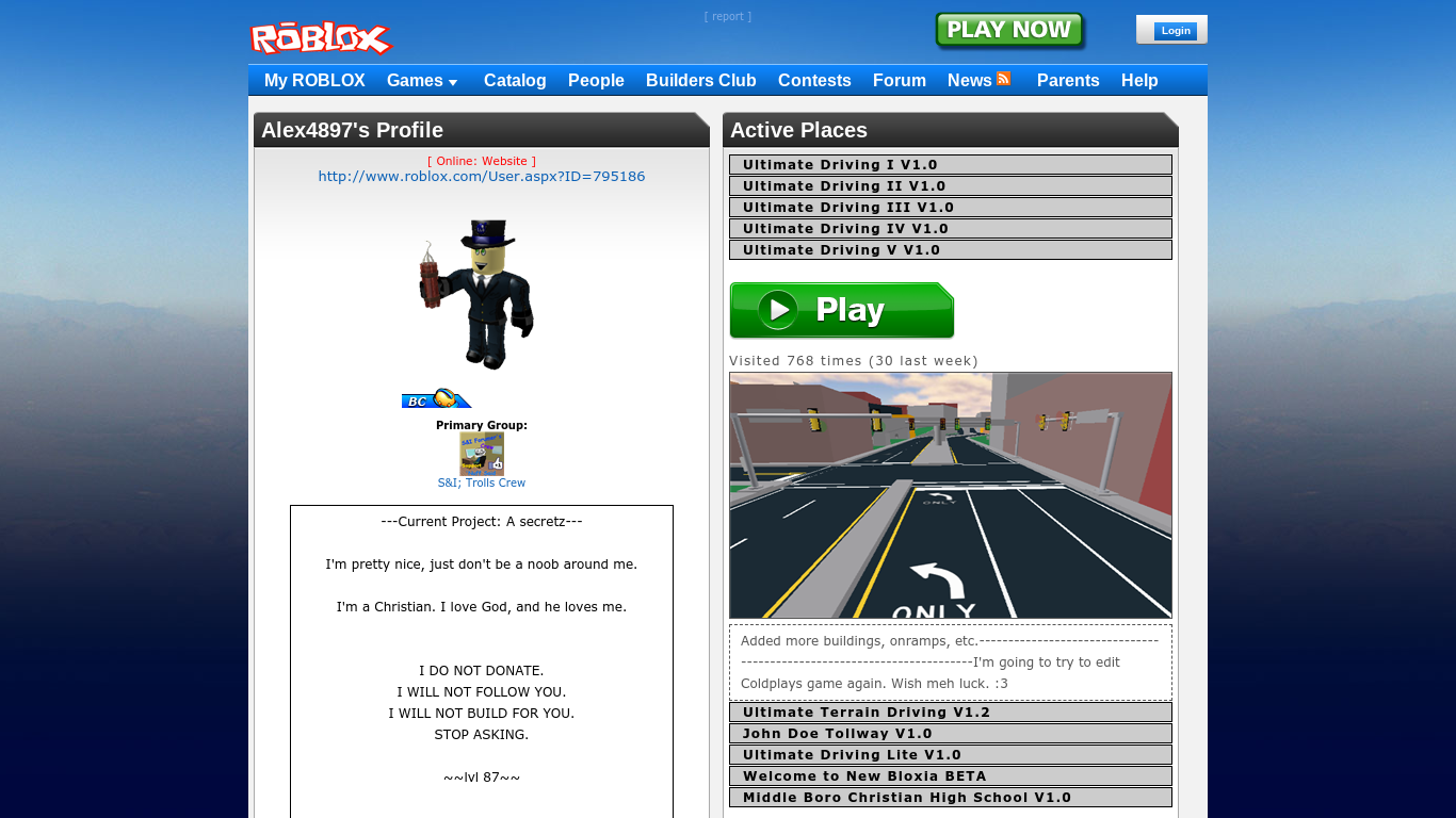 Ultimate Driving - Roblox