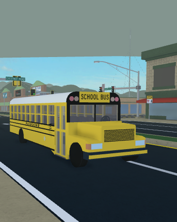 School Bus Long Ultimate Driving Roblox Wikia Fandom - yellow car for sale 90 robux roblox