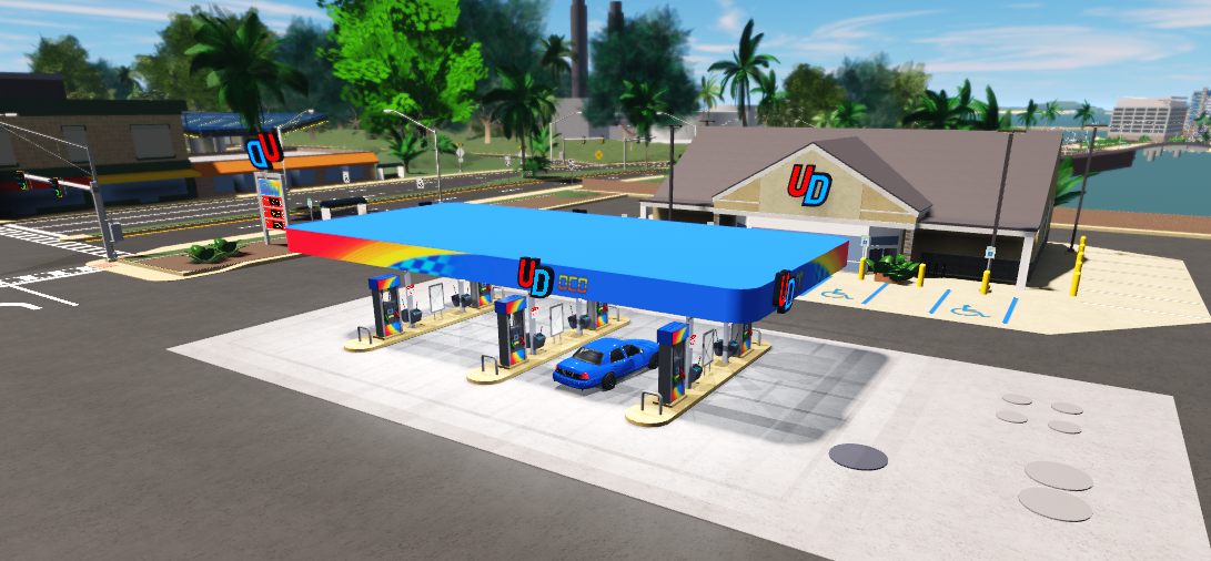 Ud Gas Station Ultimate Driving Universe Wikia Fandom - roblox videos watch gas station