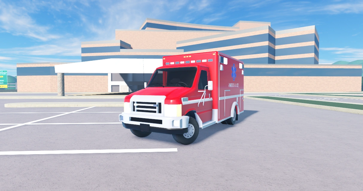 Polk B8000 Ld Ambulance 2002 Ultimate Driving Roblox Wikia Fandom - roblox general hospital rules