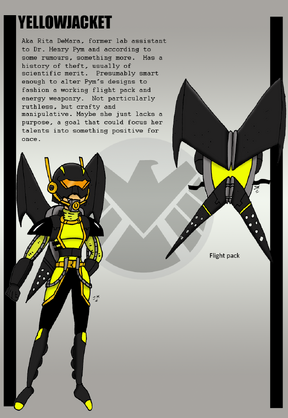 Yellowjacket (Rita DeMara) | Ultimate Marvel Cinematic Universe Wikia ...