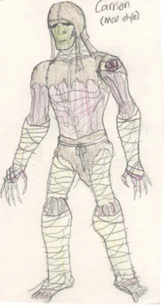 Carrion (Alternate design based on Egyptian burial mask)