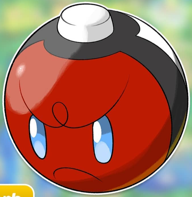 Pokémon Vermelho e Azul Línia evolutiva de Voltorb Electrode