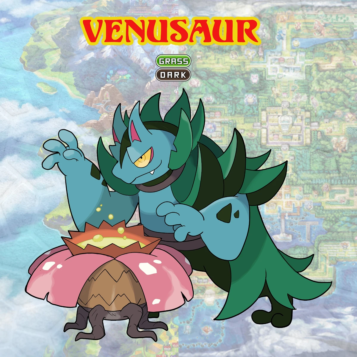 Galarian Venusaur Ultimate Pokedex Wiki Fandom
