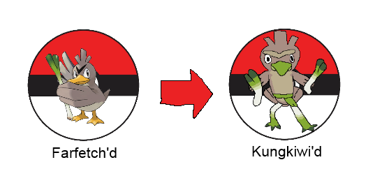 Kantonian Farfetch'd evolution: Luck'duck [OC] : r/pokemon