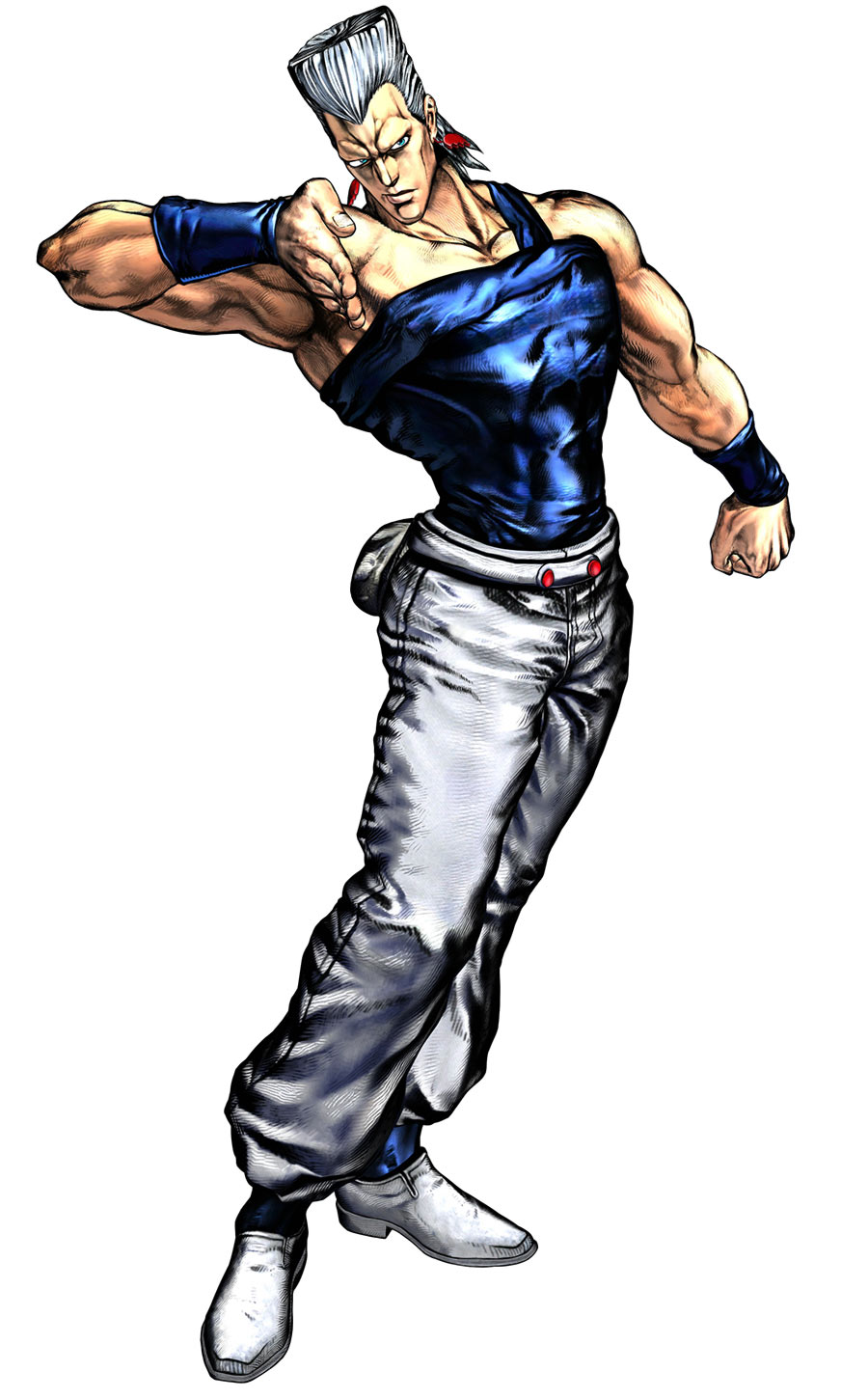 Low-quality Surface tries his best to mimic character poses until Stone  ocean is announced Part 3: impossible Polnareff pose : r/ShitPostCrusaders