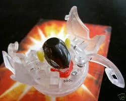 Bakugan Tigrera Clear 540G Rare (perfect condition