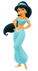 princess polly baby blue dress Jasmine from Aladdin (2019)