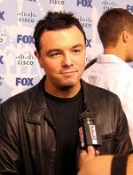 Seth MacFarlane at Fox Fall Eco-Casino Party - 8 September 2008 crop