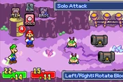 Superstar Saga's battle system (GBA version)