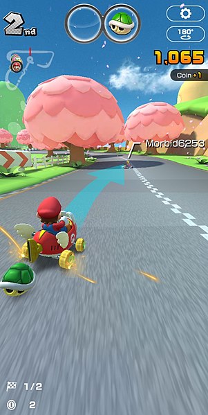 Mario Kart Tour' is the sports video game of the year 