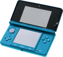 An original Nintendo 3DS.