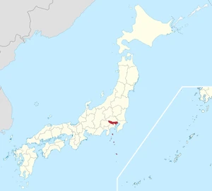 Location within Japan