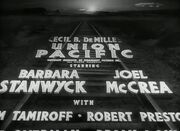 Union Pacific opening crawl