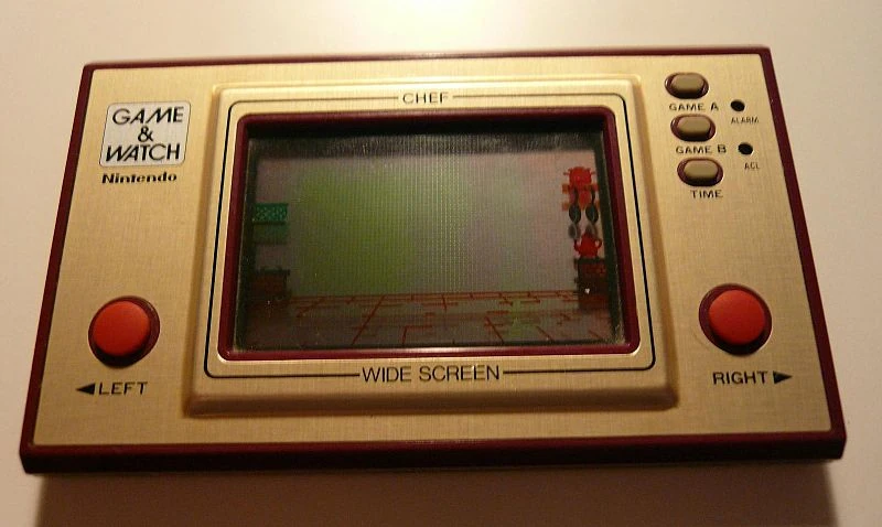Nintendo GAME&WATCH シェフ Game & Watch: Chef [Handheld Longplay] (1981) Nintendo - YouTube