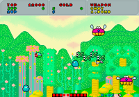 Screenshot of Fantasy Zone (arcade version)